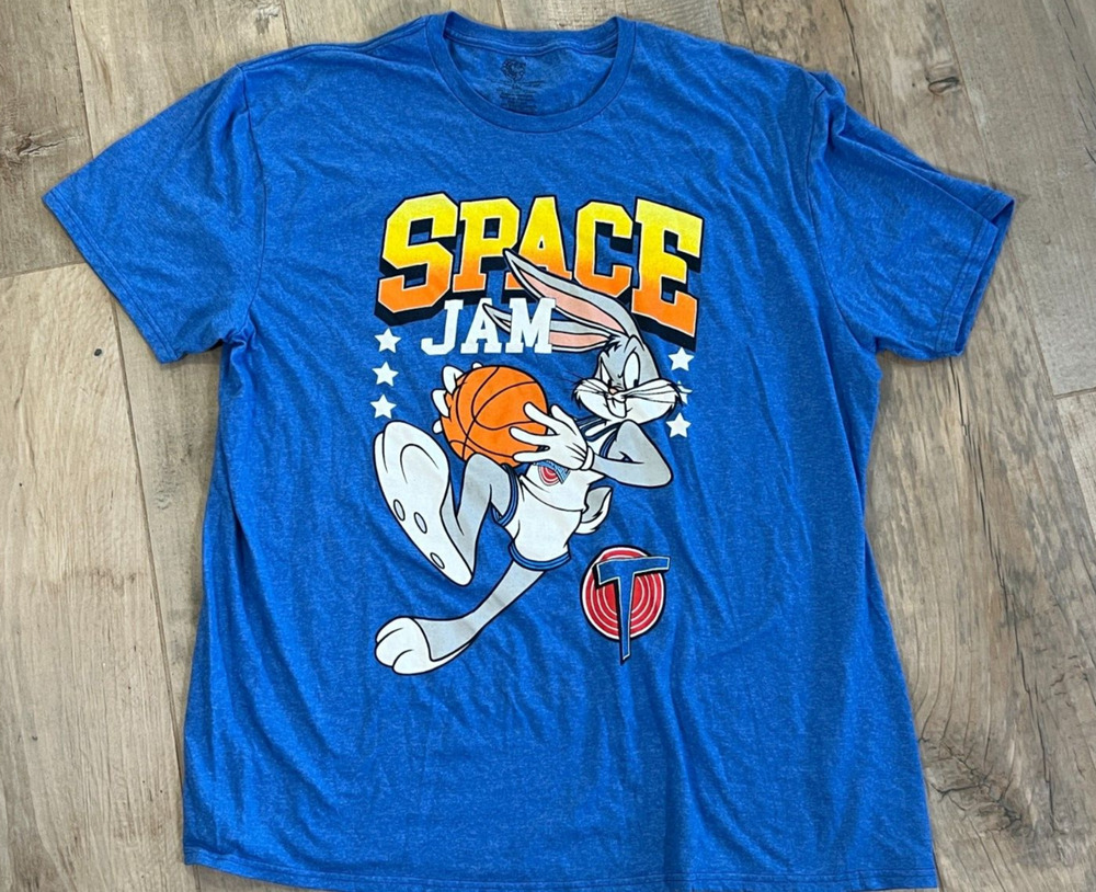 SPACE JAM with Bugs Bunny Size XXL 2XL